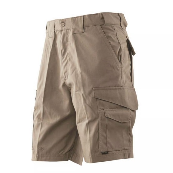 Tru-Spec Original 24-7 Series 9” Shorts Men’s Size 30x9 Brown Khaki EUC Cargo - Picture 1 of 15